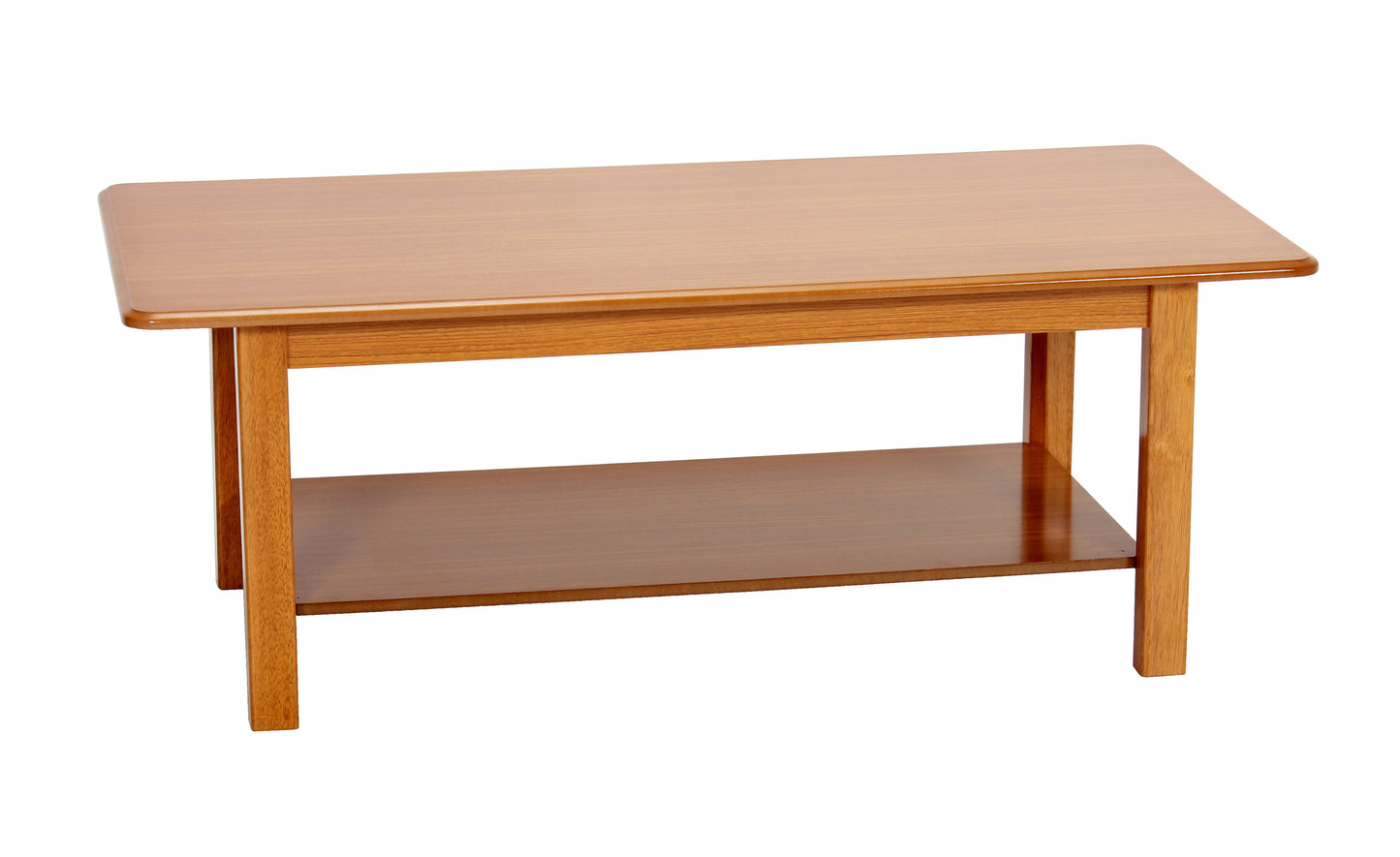 Avon Coffee Table with Shelf Golden Oak 135-1