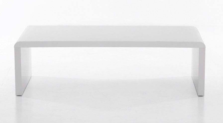 Cutler High Gloss Coffee Table White