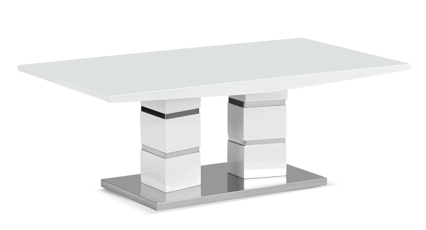 Janelle Coffee Table High Gloss White