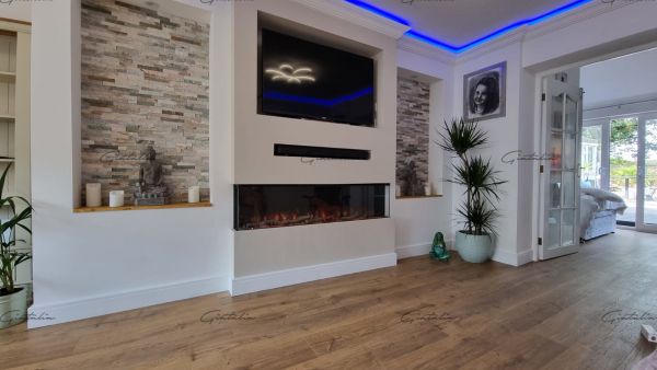 Luvelle 3D Panoramic Fire – 80 inch