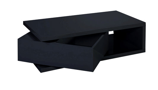 Hugh High Gloss Coffee Table Black