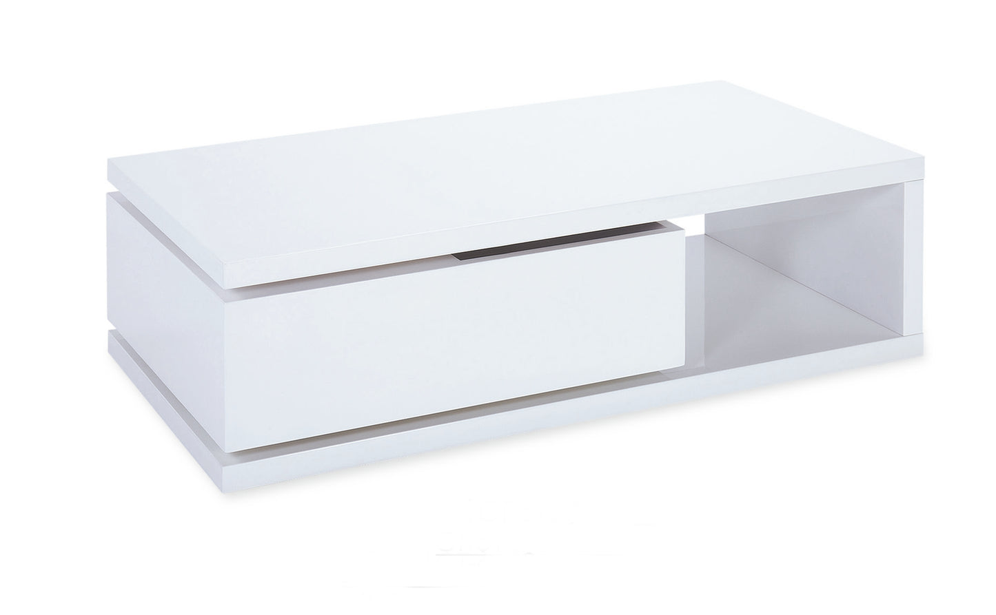 Hugh High Gloss Coffee Table White