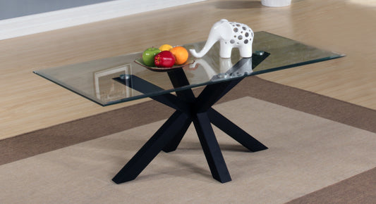 Langley Gloss Coffee Table Black