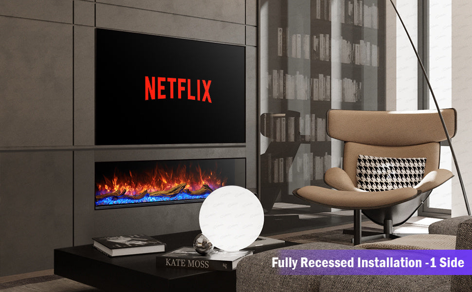 The Cullinan 3 Sided Deep Fire – 50 inch