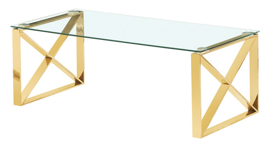Ningbo Gold Clear Glass Coffee Table